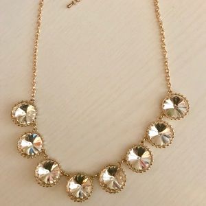 J. Crew Gold Statement Necklace